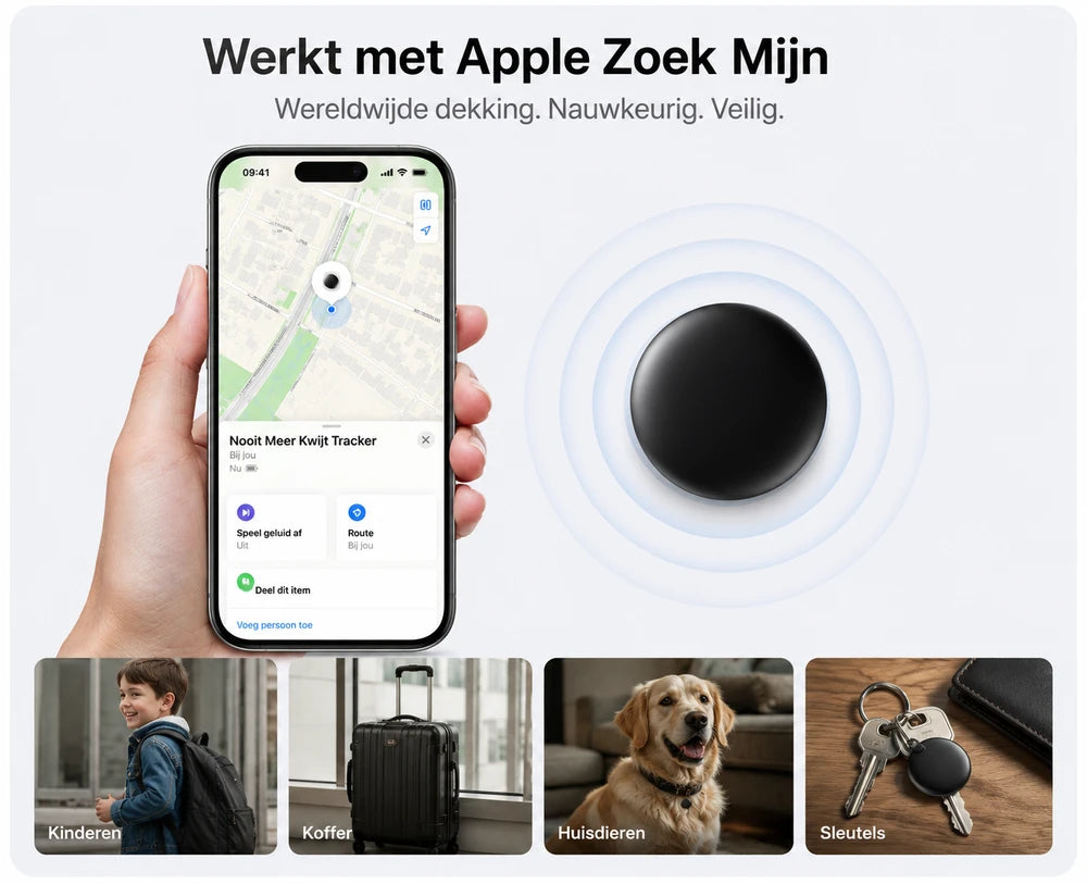 Nooit meer kwijt tracker™